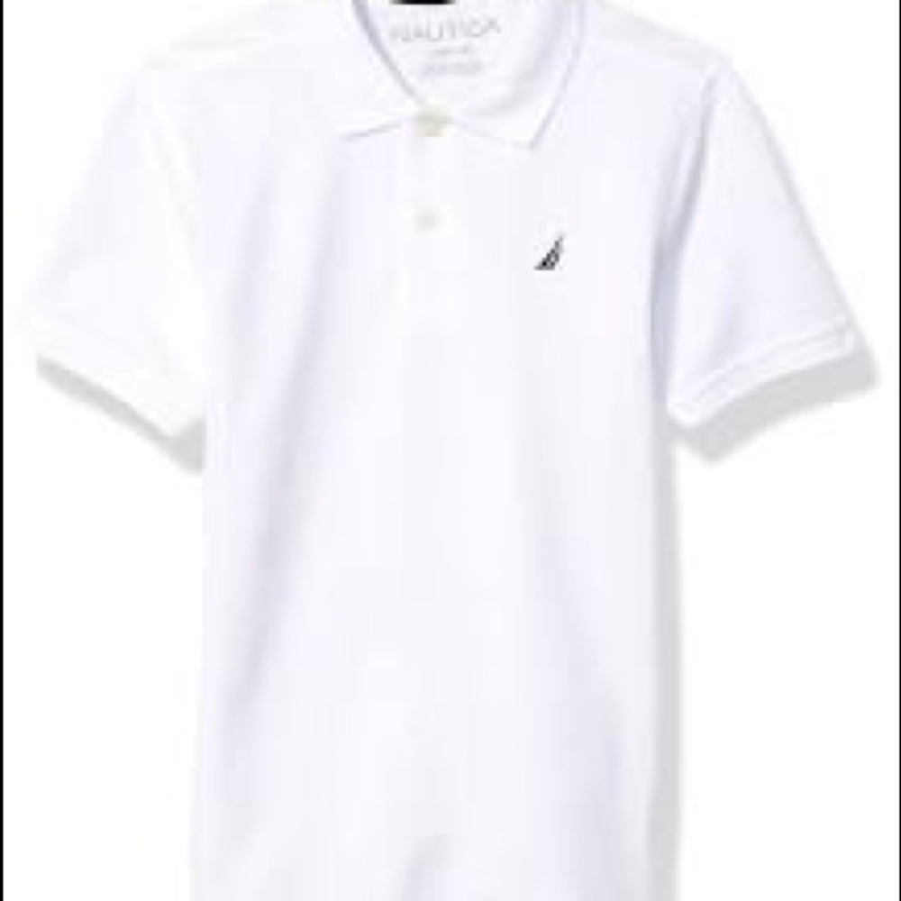 Nautica Boys' Short Sleeve Solid Polo